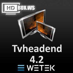 Tvheadend 4.2 для WeTeK.Play